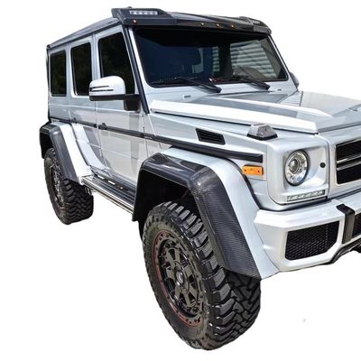 قطعات خودرو برای مرسدس W463 4X4 کیت بدن W463 4X4 G500 فیبر کربن ابرو چرخ