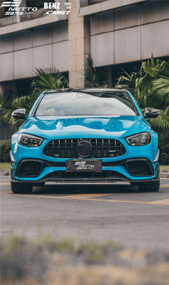 قطعات خودرو کیت بدن فیبر کربن برای مرسدس E63S 2021 E63s کیت بدن فیبر کربن آوتوموبیل اسپویلر