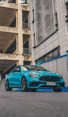 قطعات خودرو کیت بدن فیبر کربن برای مرسدس E63S 2021 E63s کیت بدن فیبر کربن آوتوموبیل اسپویلر