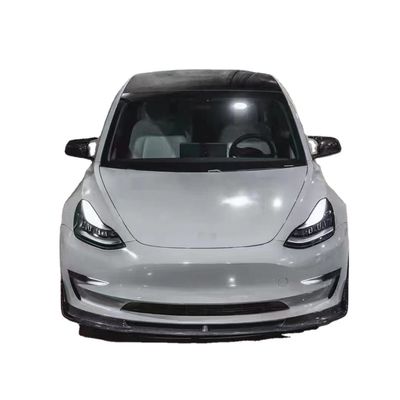 2017 - 2019 مدل 3 کیت بدنه تسلا پیشانی شافه عقب پخش کننده اسپویلر 180mm