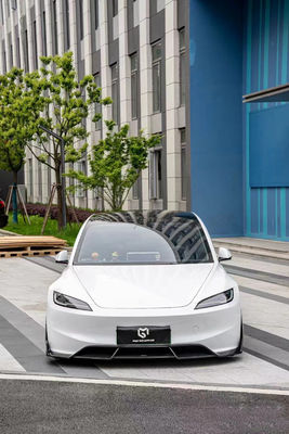 کیت بدنی کربن فیبر تسل مدل 3 تعمیر جدید تسل دامن جانبی دیفوسر لب جلویی