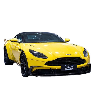 برای استون مارتین DB11 کیت بدن فیبر کربن DB11 ارتقا یافته سبک PK فیبر کربن جلو لب پخش کننده هود اسپویلر