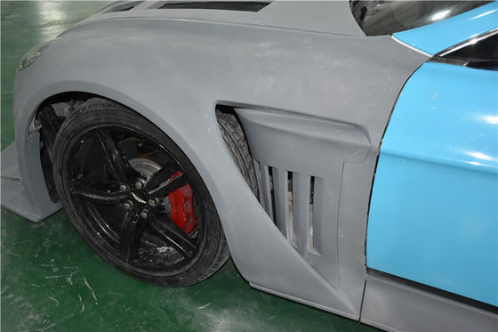 برای استون مارتین Vantage کیت بدن فیبر کربن Vantage پیشروی و عقب باپر اسپویلر هود کیت widebody