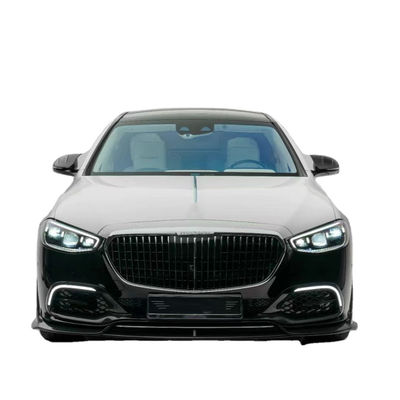 برای مرسدس S-Class W223 Maybach کیت بدن فیبر کربن W223 Maybach ارتقا یافته سبک MSY اسپویلر پخش کننده شانه جلو