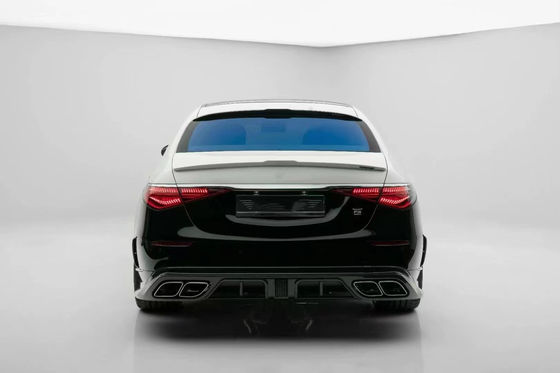 برای مرسدس S-Class W223 Maybach کیت بدن فیبر کربن W223 Maybach ارتقا یافته سبک MSY اسپویلر پخش کننده شانه جلو