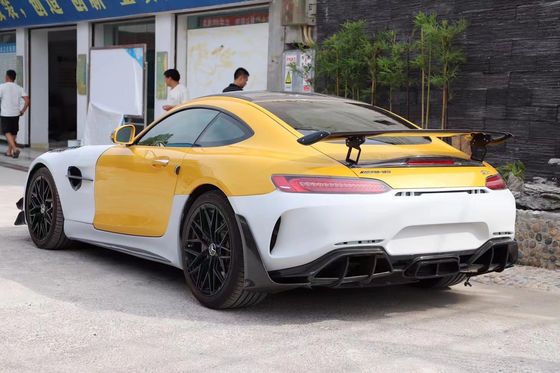 قطعات اتوماتیک برای مرسدس بنز AMG GT GTS GTC کیت بدن AMG GT GTS ارتقا یافته سبک حرفه ای جلو و عقب بامپر اسپویلر کیت بدن