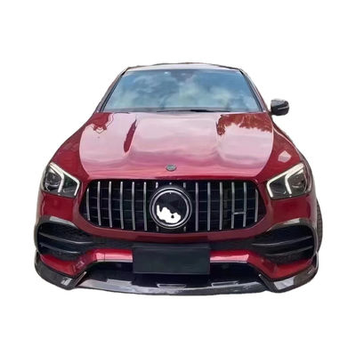 برای مرسدس بنز GLE کوپه کیت بدنه فیبر کربن GLE کوپه MSY سبک فیبر کربن پیشانی لب پخش کننده کیت اسپویلر