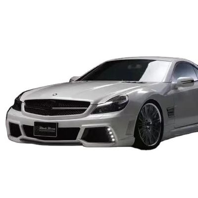 برای مرسدس SL R230 کیت وسیع بدن SL R230 ارتقا یافته سبک WD جلو و عقب بامپر اسپویلر کیت وسیع بدن