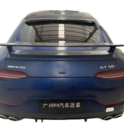 برای مرسدس بنز AMG GT50 GT53 GT63 اسپویلر فیبر کربن AMG GT50 GT53 GT63 کیت بدن اسپویلر فیبر کربن بال بالا