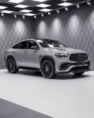 برای مرسدس بنز GLE53 63C Coupé کیت بدن فیبر کربن GLE53 63C Coupé فیبر کربن دیفوسر لب جلو اسپویلر کیت بدن گسترده