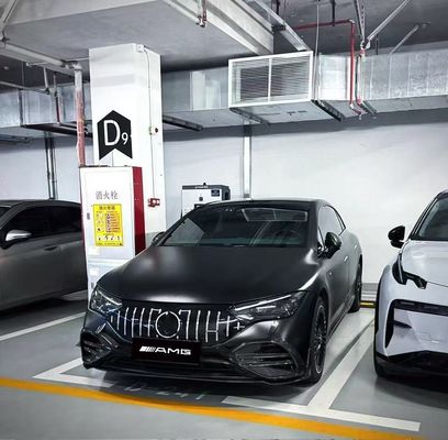 برای مرسدس EQE کیت بدن فیبر کربن EQE ارتقاء BS سبک کیت بدن فیبر کربن لبه جلو اسپویلر