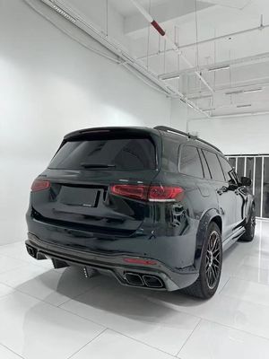 X167 GLS450 مرسدس بنز کیت بدن مدل LD فیبر کربن لب اسپویلر هود