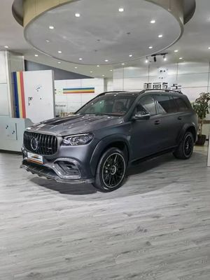 X167 GLS450 مرسدس بنز کیت بدن مدل LD فیبر کربن لب اسپویلر هود