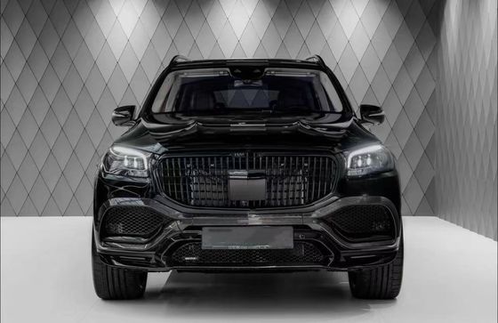 GLS480 600 مرسدس مدل سازی بدنه BS Style Maybach Spoiler Hood Widebody Kit