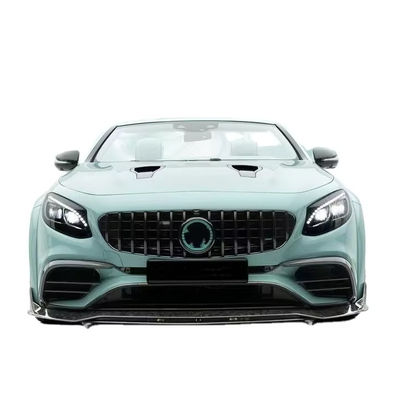 S63 کوپه مرسدس بنز کیت بدنه MSY سبک 2012 - 2019 اسپویلر باپر ماشین