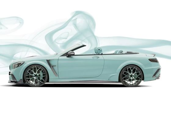 S63 کوپه مرسدس بنز کیت بدنه MSY سبک 2012 - 2019 اسپویلر باپر ماشین
