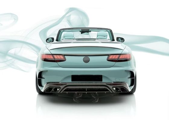 S63 کوپه مرسدس بنز کیت بدنه MSY سبک 2012 - 2019 اسپویلر باپر ماشین