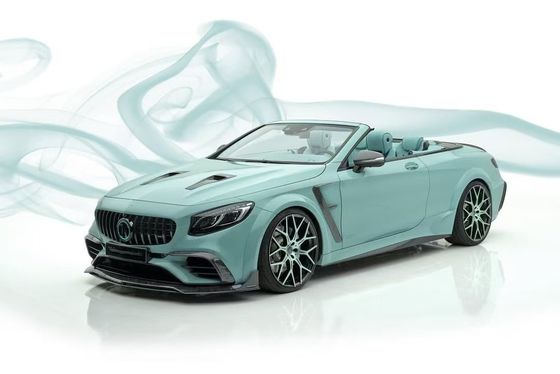 S63 کوپه مرسدس بنز کیت بدنه MSY سبک 2012 - 2019 اسپویلر باپر ماشین