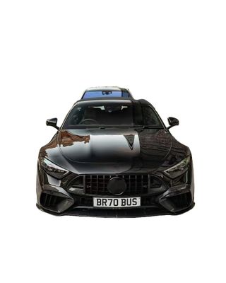 SL63 مرسدس بنز SL کیت بدن 2015 - 2016 BS سبک هود اسپویلر دیفوزور لب جلو
